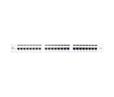PATCH PANEL FTP CAT.5E 24 PORTY SZARY PGF-5EFTP24-B6-G GETFORT