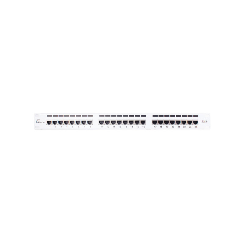 PATCH PANEL FTP CAT.5E 24 PORTY SZARY PGF-5EFTP24-B6-G GETFORT