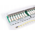 PATCH PANEL FTP CAT.5E 24 PORTY SZARY PGF-5EFTP24-B6-G GETFORT