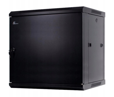 SZAFA RACK GETFORT 19 CALI 12U 600X600 WISZĄCA DRZWI STALOWE