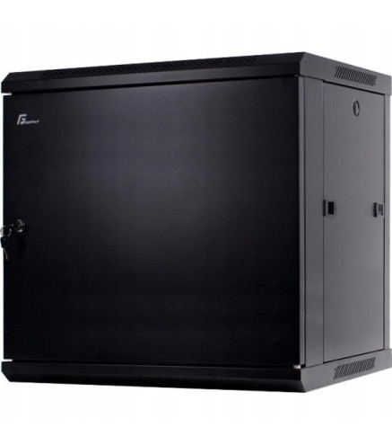 SZAFA RACK GETFORT 19 CALI 12U 600X600 WISZĄCA DRZWI STALOWE