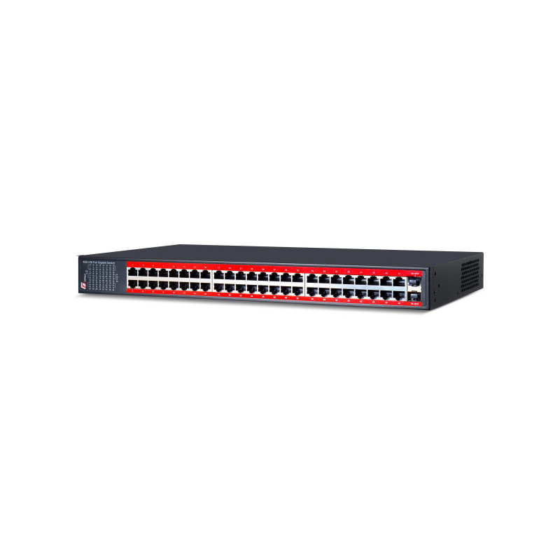 SWITCH GETFORT 48GE+2SFP Gigabit