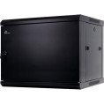 SZAFA RACK GETFORT 19 CALI 9U 600X600 WISZĄCA DRZWI STALOWE