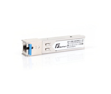 MODUŁ SFP GETFORT WDM 1.25Gbps 3KM SC/UPC SM | Alarmista.pl