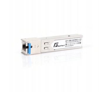 MODUŁ SFP GETFORT WDM 1.25Gbps 3KM SC/UPC SM, TX1310/RX1550