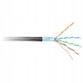 KABEL SKRĘTKA GETFORT CAT.6 F/UTP PVC wewn. czarny 305m