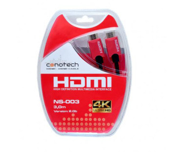 Kabel Hdmi Conotech NS-003 2.0 B 4K 3m