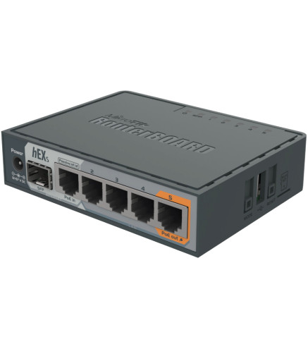 MIKROTIK ROUTERBOARD hEX S (RB760iGS)