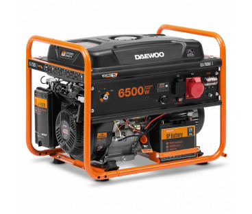 AGREGAT PRĄDOTWÓRCZY DAEWOO GDA 7500E-3 6.5kW | Alarmista.pl