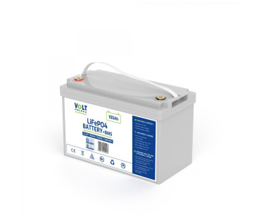 AKUMULATOR VOLT POLSKA LITOWO-ŻELAZOWO-FOSFORANOWY LiFePO4 12V 100Ah 150A