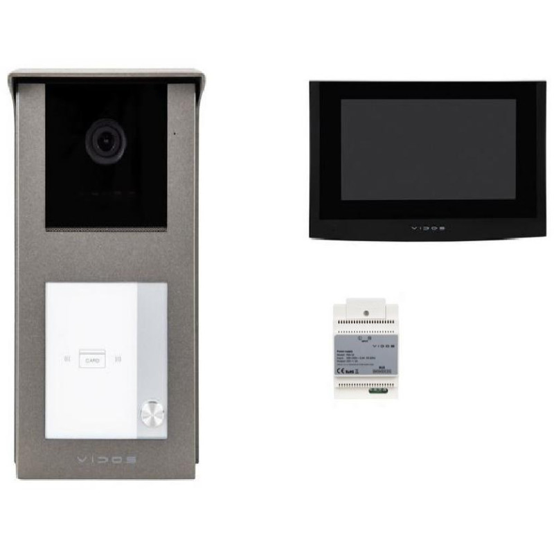 Wideodomofon VIDOS 2IP S201-1/M200B