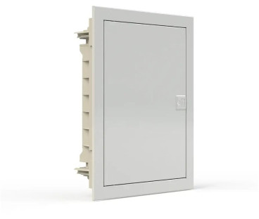 PLASTIKOWA OBUDOWA INSTALACYJNA Z DRZWIAMI METALOWYMI, PODTYNK., IP40, 2 RZĘDY, 24 MODUŁY Noark PMF 24 107102