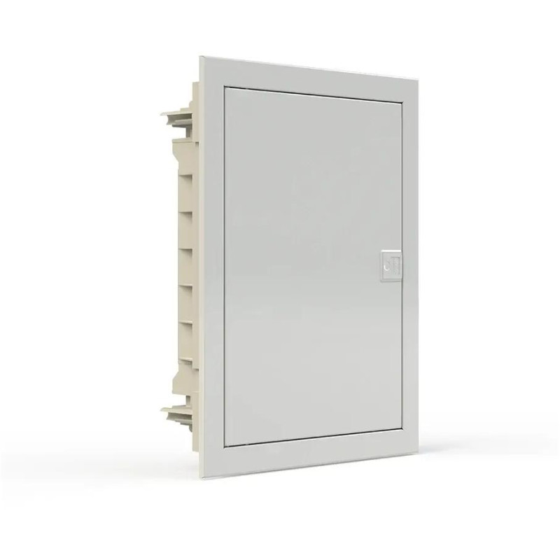 PLASTIKOWA OBUDOWA INSTALACYJNA Z DRZWIAMI METALOWYMI, PODTYNK., IP40, 2 RZĘDY, 24 MODUŁY Noark PMF 24 107102
