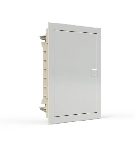 PLASTIKOWA OBUDOWA INSTALACYJNA Z DRZWIAMI METALOWYMI, PODTYNK., IP40, 2 RZĘDY, 24 MODUŁY Noark PMF 24 107102