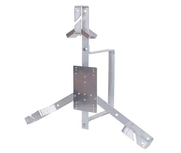Stelaż trójramienny zapasu kabla napowietrznego SZD-5 z dystansem, średnica 50cm