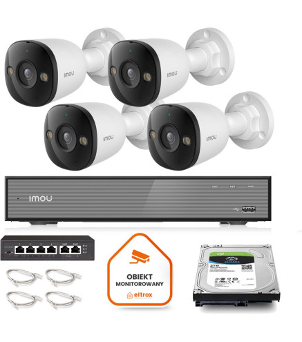 Zestaw monitoringu Imou PS3E-8Q0 8MP POE | Alarmista.pl
