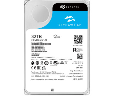 Dysk HDD Seagate SkyHawk AI ST32000VE000 32TB | Alarmista.pl