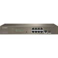 SWITCH POE TENDA ZARZĄDZALNY L3 TEG5310P-8-150W