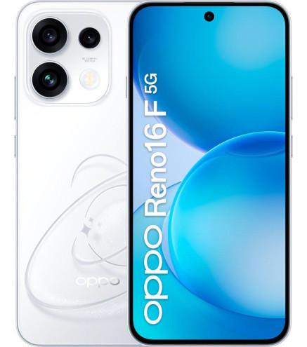 Smartfon OPPO Reno16 F 5G 8/256GB Biały (Pop White)