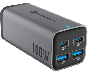 Ładowarka biurkowa Forcell F-Energy GaN III 100W | Alarmista.pl