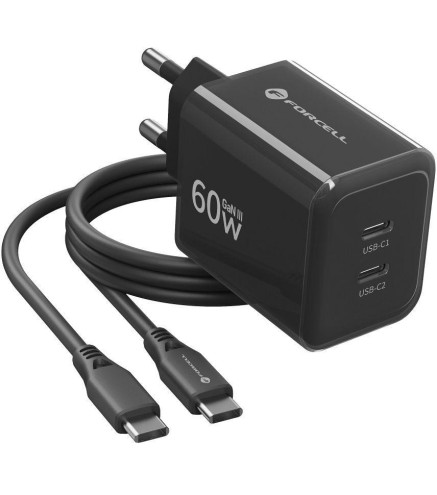 Ładowarka Forcell F-Energy GaN III VT-60 60W PD QC 4.0+ | Alarmista.pl