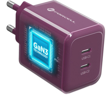 Ładowarka Forcell F-Energy GaN III VT-60 60W PD QC 4.0+ | Alarmista.pl