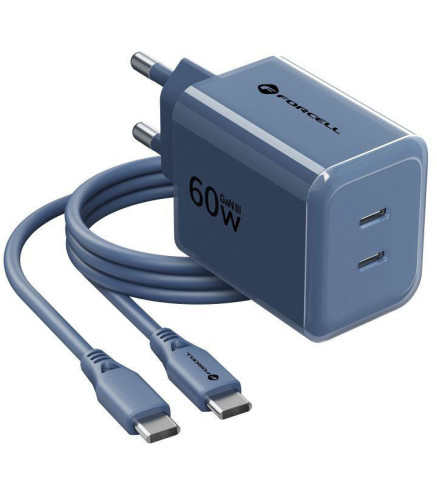 Ładowarka Forcell F-Energy GaN III VT-60 60W PD QC 4.0+ | Alarmista.pl