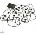 SOLARNA GIRLANDA OGRODOWA LED BEMKO SOLBEE 3W 3000K 10SZT 10M IP65 CZARNA C83-SOB-003BL-3K