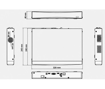Rejestrator IP NT-NVR760H-H1