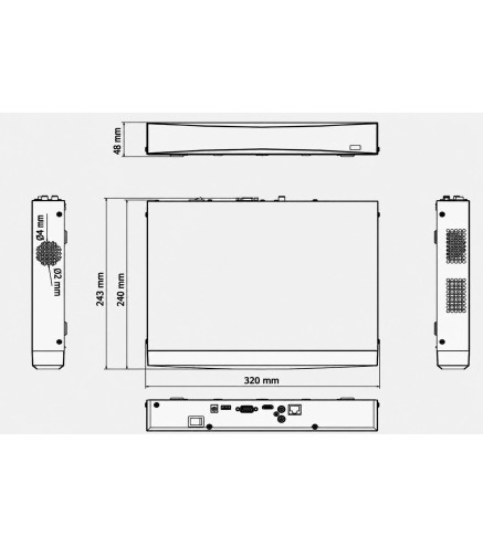 Rejestrator IP NT-NVR760H-H1