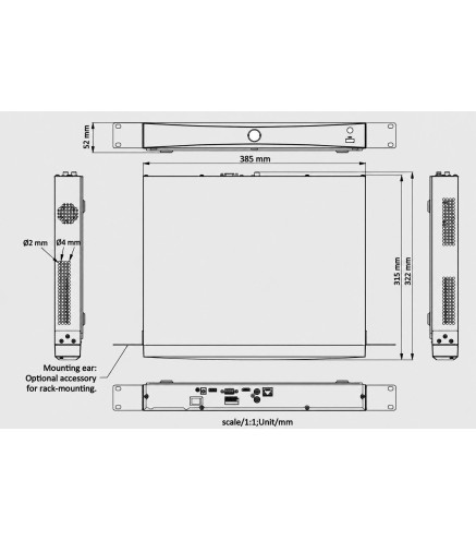 REJESTRATOR IP NT-NVR761F-H2