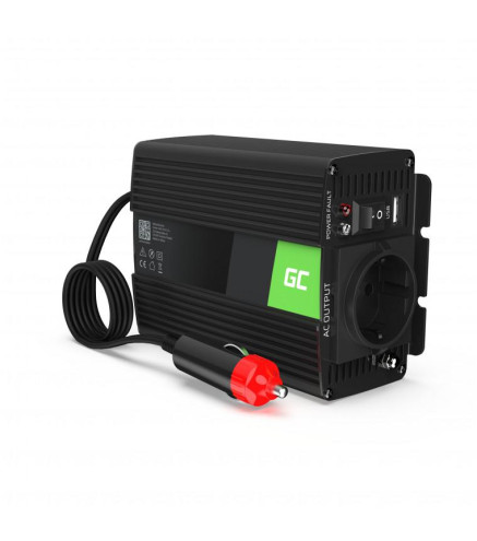 PRZETWORNICA NAPIĘCIA INWERTER Green Cell 12V/230V | Alarmista.pl