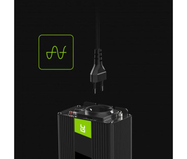 PRZETWORNICA NAPIĘCIA INWERTER Green Cell 12V/230V | Alarmista.pl