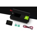 PRZETWORNICA NAPIĘCIA INWERTER Green Cell 12V / 230V 300W/600W CZYSTA SINUSOIDA INV07