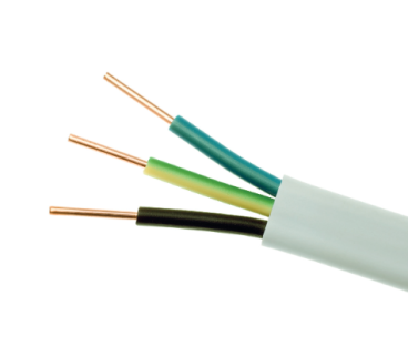 Przewód elektryczny drut płaski YDYp 450/750V 3x2,5mm2 ELEKTROKABEL 100m