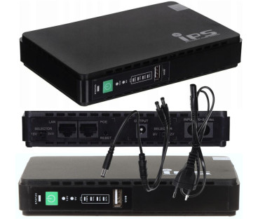 UPS ZASILACZ AWARYJNY IPS RouterUPS-30-PoE 30W 8800mAh