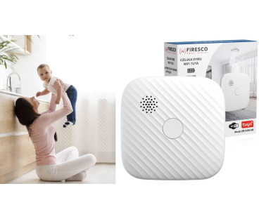 Zestaw czujników FIRESCO czujnik czadu + dymu z WiFi