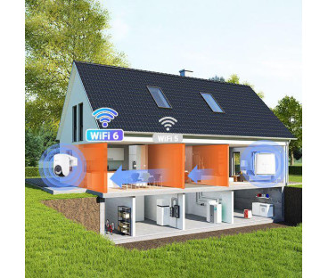 Kamera IP Ezviz HB8c Lite bateryjna PT Wi-Fi 4MP