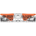 Szybkozłączka przelotowa uniwersalna LINKA/DRUT 2x 0,2-4mm2 WAGO 221-2411 (Paczka 60szt.)