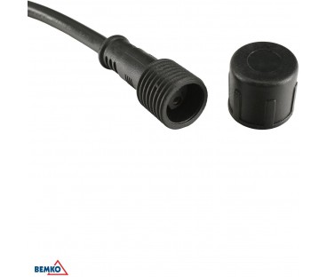 SOLARNA GIRLANDA OGRODOWA LED BEMKO SOLBEE 3W 3000K 10SZT 10M IP65 CZARNA C83-SOB-003BL-3K