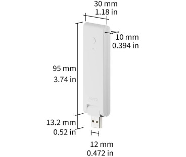 Aqara Hub M100 (Offline) | Jednostka centralna Smart Home | Zigbee, Homekit, EU
