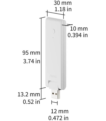 Aqara Hub M100 (Offline) | Jednostka centralna Smart Home | Zigbee, Homekit, EU