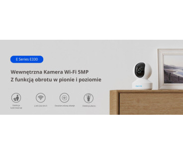 Kamera IP Reolink E Series E330 Biała 5MP Wi-Fi