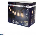 SOLARNA GIRLANDA OGRODOWA LED BEMKO SOLBEE 3W 3000K 10SZT 10M IP65 CZARNA C83-SOB-003BL-3K