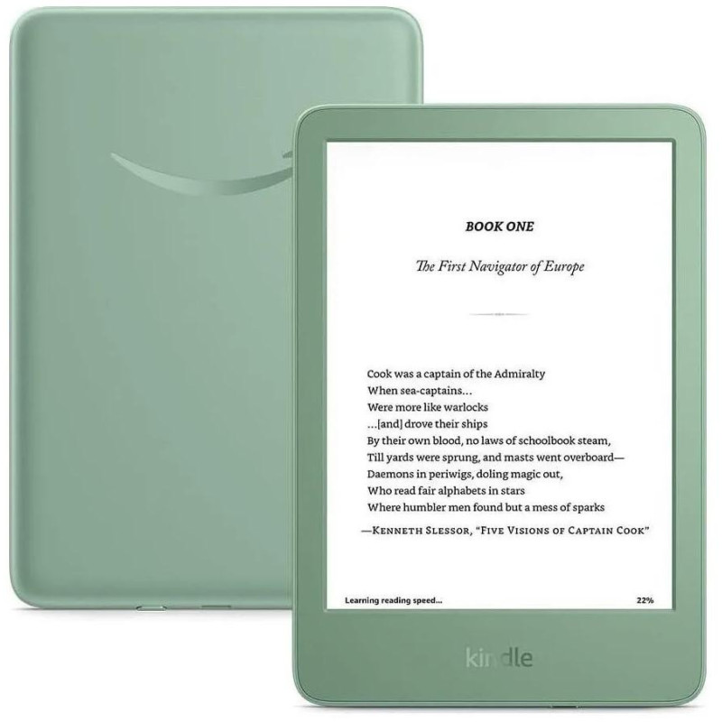 Czytnik e-book Amazon Kindle 16GB 2024 Matcha (z reklamami)