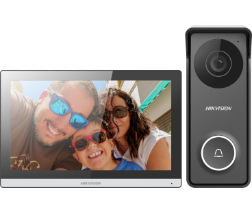 Zestaw wideodomofonowy Hikvision Hybrid HD DS-KIS313-P(B)