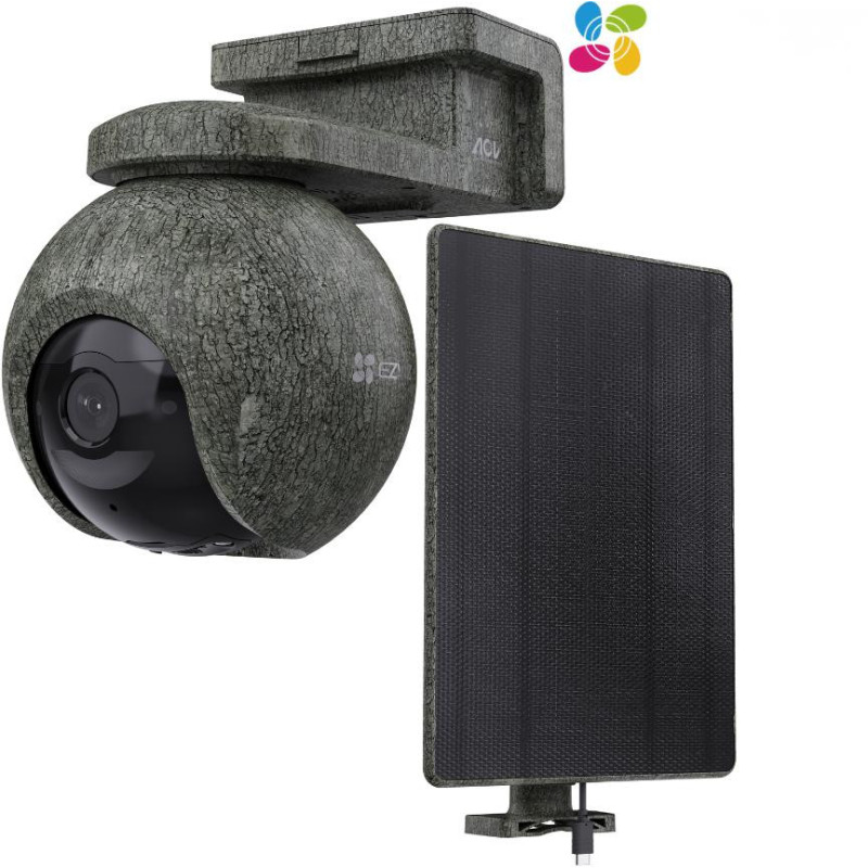 Kamera IP Ezviz EB8 Pro Ranger 8MP z panelem słonecznym 8W 4G Wi-Fi