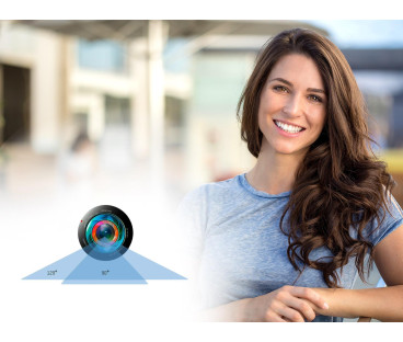 Zestaw wideodomofonowy Hikvision Hybrid HD DS-KIS313-P(B)