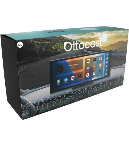 Ekran samochodowy Ottocast N95C 4 + 32 GB AI Voice Control Android Auto Apple CarPlay 11,4"