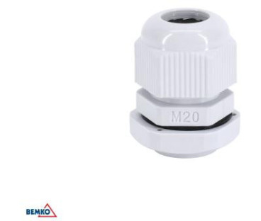 Dławnica kablowa szara M-20 E45-M-20-S/1 20szt